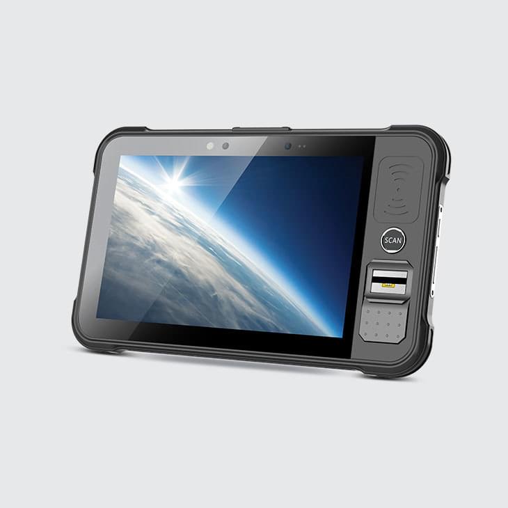 P80 tablet s optickým snímačem otisků